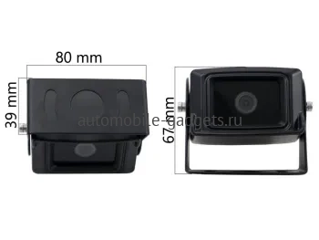 AHD камера заднего вида с функцией обнаружения пешеходов AVS502CPR