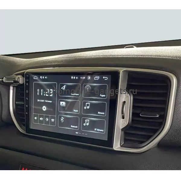 Incar RKIA-FC382 Переходная рамка для установки магнитолы 9 дюймов Kia Sportage 2016-2018