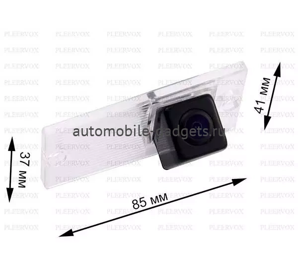 Штатная камера заднего вида Pleervox PLV-CAM-KI03 для Kia Sportage II (2004-2010)