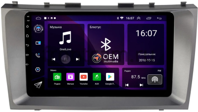 Штатная магнитола Toyota Camry XV40 2006-2011 Canbox RS9-9037 1.5/32 Android 10 (IPS, DSP, CarPlay)