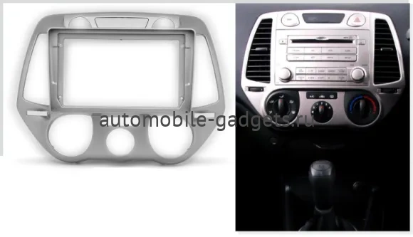 Hyundai i20 2008-2012 (без климат-контроля) OEM RK9-1397 на Android 10 (CarPlay, AHD, 1/32)