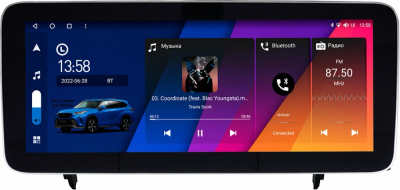 Штатная магнитола Lexus RX 270, RX 350, RX 450h 2008-2015 12,3 дюйма Carmedia HP-1211-C-OL-1051-Q на Android 12 (4G-SIM, 6/128, DSP, QLed) Mercedes Style