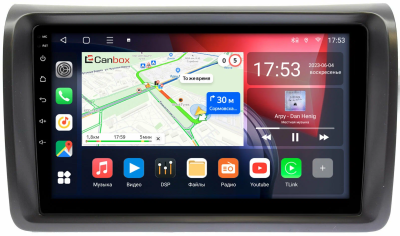 Штатная магнитола Nissan NV350 2012-2017 Canbox L-Line 4296-9-NI104N на Android 10 (4G-SIM, 6/128, TS18, DSP, QLed)