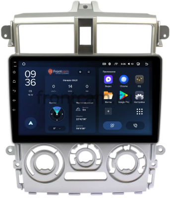 Штатное головное устройство Teyes CC3L WIFI 2/32 9 дюймов RM-9386 для Mitsubishi Colt 6 2002-2012 (Тип 2, правый руль, серая) на Android 8.1 (DSP, IPS, AHD)