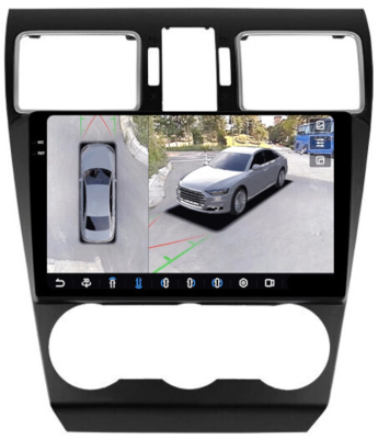 FarCar S500 BX901/775M 360 штатная магнитола для Subaru Forester, Impreza, XV 2015-2018, Crosstrek 2015-2017, WRX на Android 14 c 4G, DSP, 4G