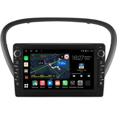 Штатная магнитола Peugeot 607 2004-2010 Canbox M-Line 7831-9-6060 Android 10 (4G-SIM, 2/32, DSP, IPS) С крутилками