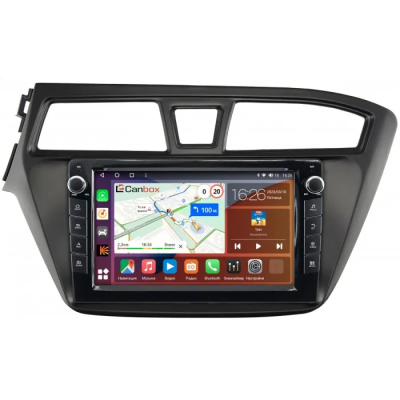Штатная магнитола Hyundai i20 2 2014-2018 Canbox H-Line 7823-9-578 на Android 10 (4G-SIM, 4/64, DSP, IPS) С крутилками