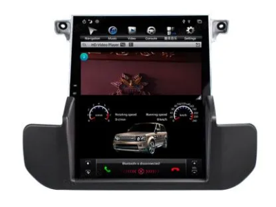 Carmedia NH-R1005-3C ("Тесла-Стиль") Штатная магнитола для Land Rover Discovery 2013-2017 BOSCH, емкостный экран на Android 11, 8GB, DSP, 4G
