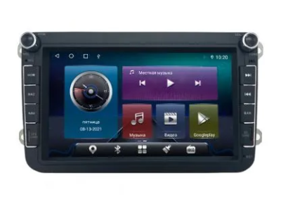Carmedia MKD-8019-S10 штатная магнитола для Volkswagen, Skoda, Seat на Android 12 с 4Gb, DSP, 4G