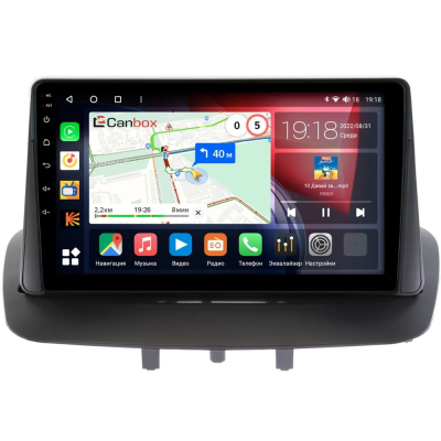 Штатная магнитола Canbox EVO 5810-9215 для Renault Fluence, Megane 3 2008-2016 на Android 14 (4G-SIM, 4/64, DSP, QLed, AI, 360)