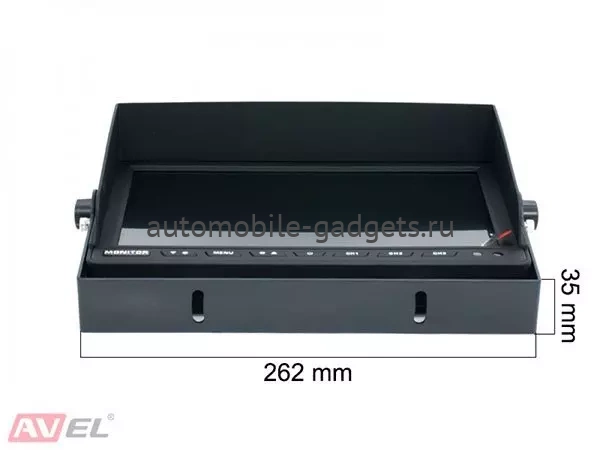 AVS4711TM (AHD) + AVS656CPR (AHD) + AVS20CC (4PIN) (Pro 2, AHD) Комплект для парковки грузового транспорта