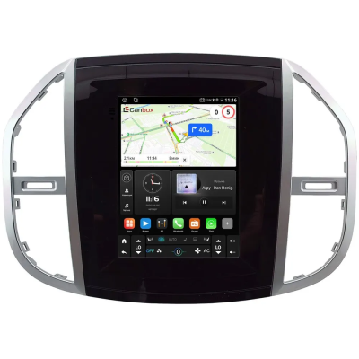 Штатное головное устройство Mercedes-Benz Vito 3 (w447) 2014-2024 Canbox M-Line (Tesla style) 9.7 дюймов 4/64 5622-1312-28 на Android 10 (4G-SIM, DSP, QLed)