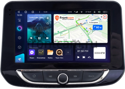 Штатное головное устройство Chevrolet Tracker 4 2019-2024 (с климат-контролем) Teyes CC3L 4/64 9 дюймов RM-9-2472 на Android 10 (4G-SIM, DSP, IPS)