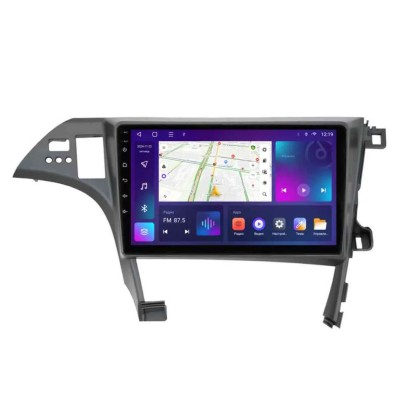 Магнитола для Toyota Prius 2009-2015 Темно-серебристая, левый руль Parafar на Андроид 12.0 PF608RGx