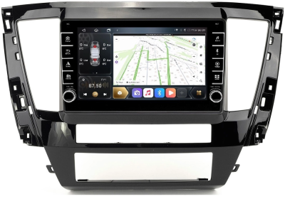 Carmedia EW-9638-2-Q (крутилки) штатная магнитола для Mitsubishi Pajero Sport 3, Montero Sport 3 2019+ на Android 12 c 6GB, DSP, 4G