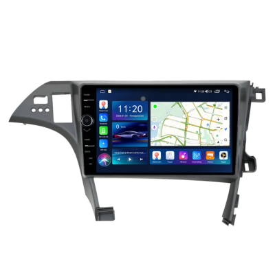 Магнитола для Toyota Prius 2009-2015 Темно-серебристая, левый руль Parafar на Андроид 13.0 PF608RNXAV