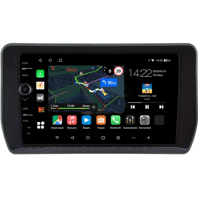 Штатная магнитола Toyota Veloz 2021-2024 (глянцевая) Canbox M-Line 7841-9-0128 Android 10 (4G-SIM, 4/64, DSP, QLed)