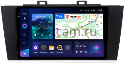 Штатное головное устройство Teyes CC3 2K 360 6/128 9.5 дюймов RM-9192 для Subaru Outback 5, Legacy 6 2014-2020 на Android 10 (4G-SIM, DSP, QLed)