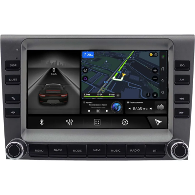 Porsche Cayman (987), 911 (997), Boxster (987) 2004-2012 (серая) Canbox M-Line 9863-RP-2166-512 на Android 10 (4G-SIM, 2/32, DSP)