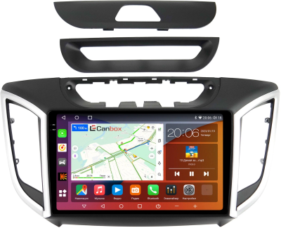 Штатная магнитола Hyundai Creta 2016-2021 Canbox EVO 2K 5833-9-949 на Android 14 (4G-SIM, 16/512, DSP, QLed, AI, 360)