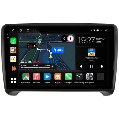 Штатная магнитола Canbox M-Line 2K 4179-9202 для Audi TT (8J) 2006-2014 на Android 10 (4G-SIM, 4/64, DSP, QLed)