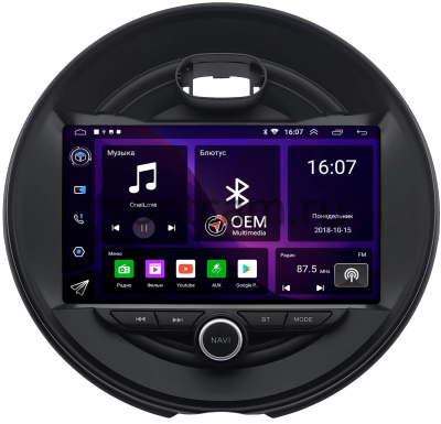 Штатная магнитола Mini Cooper Cabrio, Clubman, Countryman, Hatch 2013-2024 Canbox RS9-9133 1.5/32 Android 10 (IPS, DSP, CarPlay)