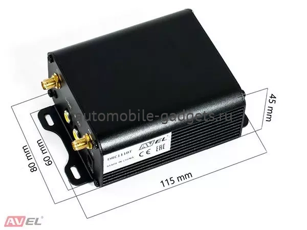 Двухканальный усилитель для мотоцикла AVS075W (DRC111BT)