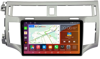 Штатная магнитола Canbox H-Line 2K 4182-9-0238 для Toyota Avalon 3 2005-2009 (серебристый) на Android 10 (4G-SIM, 4/64, DSP, QLed)