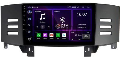 Штатная магнитола Toyota Mark X 2004-2009 (черная) Canbox RS9-160 1.5/32 Android 10 (IPS, DSP, CarPlay)