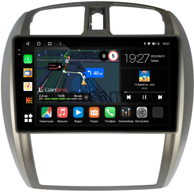 Штатная магнитола Mazda Familia (Y11) 1999-2008 (для авто с климат-контролем) Canbox M-Line 2K 4179-9-046 на Android 10 (4G-SIM, 4/64, DSP, QLed)