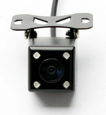 Универсальная камера заднего вида cam-605 (кубик, 4 LED, 140 градусов по горизонтали)