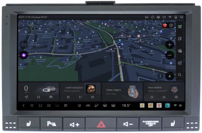 Kuberg SF-9306-MKD-9509-2K-12512-D7 Штатная магнитола для Volkswagen Touareg 2002-2010 на Android 13 c 12GB, DSP, 4G