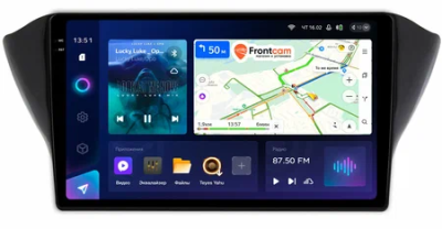 Штатное головное устройство Geely Atlas, Emgrand 7, GS 2016-2022 Teyes CC3 2K 360 6/128 10.36 дюймов RM-1072 на Android 10 (4G-SIM, DSP, QLed)