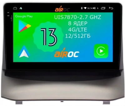 Штатная магнитола Airoc 2K AU-1704 для Ford Fiesta, 2008-2019