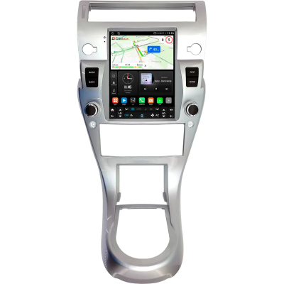 Штатное головное устройство Citroen C4 2004-2011 (глянцевая, серебряная) Canbox M-Line (Tesla style) 9.7 дюймов 4/64 5622-1312-193 на Android 10 (4G-SIM, DSP, QLed)