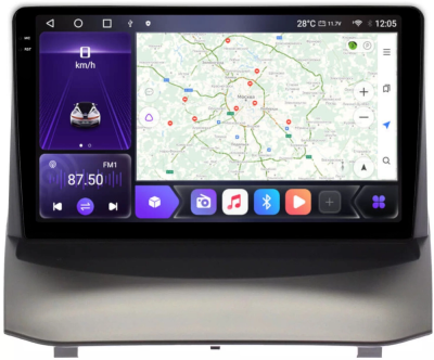 Carmedia OL-9285-MKD-9509-2K-12512-D7 штатная магнитола для Ford Fiesta 2008-2014 на Android 13 c 12GB, DSP, 4G