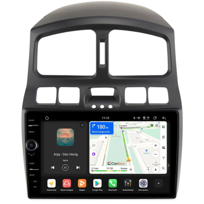 Штатная магнитола Hyundai Santa Fe 2000-2006, Santa Fe (Classic) 2007-2013 Canbox PRO-Line 7874-9-223 на Android 13 (4G-SIM, 6/128, DSP, QLed)