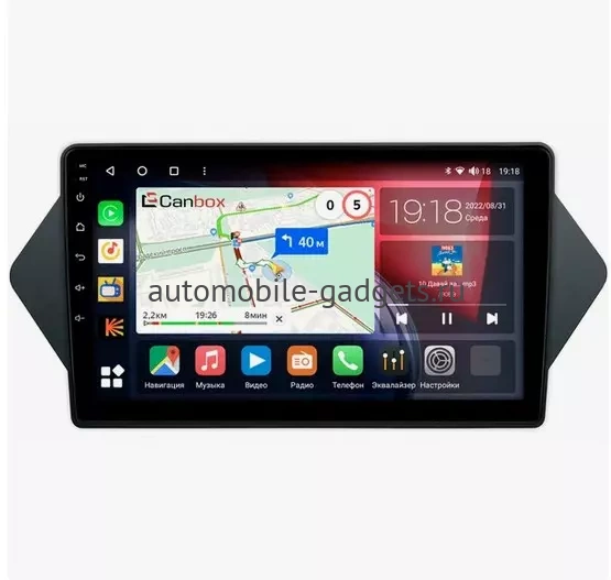 Штатная магнитола Acura MDX 2 2006-2013 Canbox H-Line 3792-9-1199 на Android 10 (4G-SIM, 4/64, DSP, QLed)