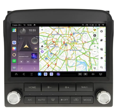 Kuberg ZH-T1207FW-OL-9009-RW-2K штатная магнитола для Toyota LC 100, Lexus LX 470 (1998-2002) на Android 13 c 12GB, DSP, 4G