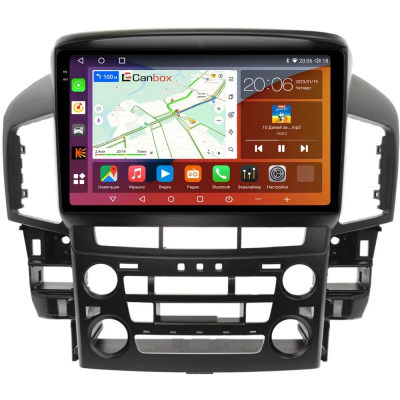 Штатная магнитола Canbox EVO 2K 5816-9-0529 для Toyota Harrier (XU10) 1997-2003 (авто без CD) на Android 14 (4G-SIM, 8/256, DSP, QLed, AI, 360)