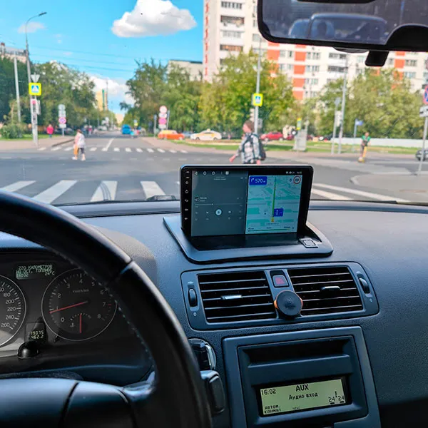 Штатная магнитола Volvo S40 2, V50, C30, C70 2 2005-2013 Canbox M-Line 4544-9-447 на Android 10 (4G-SIM, 2/32, DSP, QLed)