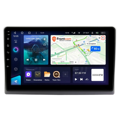 Штатное головное устройство Teyes CC2 PLUS 4/32 10 дюймов RM-10-1292 для Mazda Biante 2008-2018 на Android 10 (4G-SIM, DSP, QLed)