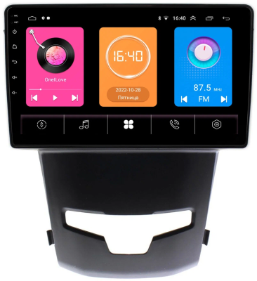 Штатная магнитола SsangYong Actyon 2, Korando 3 2013-2024 OEM RK9-9183 Android 10 (CarPlay, AHD, 1/32)
