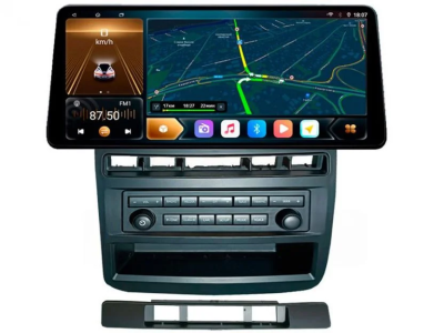 Штатная магнитола VW Touareg 2010-2018 (RCD550, RNS850 поддержка подогревов) 12,3 дюйма Kuberg KP-1222-1052-Q на Android 12 (4G-SIM, 6/128, DSP, QLed) BMW Style