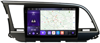 Carmedia OL-9708-MKD-9509-2K-12512-D7 магнитола для Hyundai Elantra (2016-2018) на Android 13 c 12GB, DSP, 4G