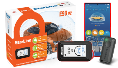 Сигнализация с автозапуском StarLine E96 v2 BT 2CAN-4LIN GSM/GPS PRO