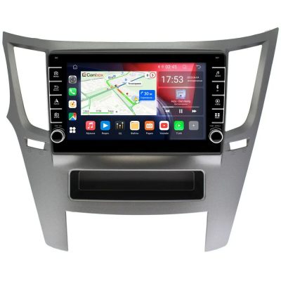 Штатная магнитола Subaru Legacy 5, Outback 4 2009-2014 (серая, левый руль) Canbox BGTR9-9051 4/64 Android 10 (IPS, DSP, CarPlay)