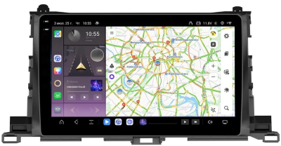 Carmedia OL-1601-PH-1010-6128-2K-TS20 штатная магнитола для Toyota Highlander XU50 2013-2020 на Android 13 c 6GB, DSP, 4G