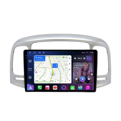 FarCar S500 GX3009M штатная магнитола для Hyundai Accent, Verna 2006-2012 на Android 14 c 6Gb, DSP, 4G