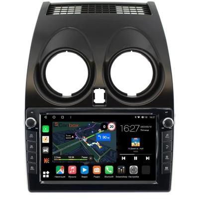 Штатная магнитола Canbox M-Line 7821-9007 для Nissan Qashqai, Dualis 2007-2014 на Android 10 (4G-SIM, 2/32, DSP, IPS) С крутилками